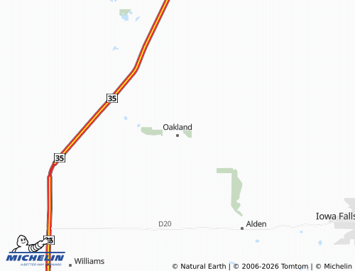 Mappa MICHELIN Oakland - ViaMichelin