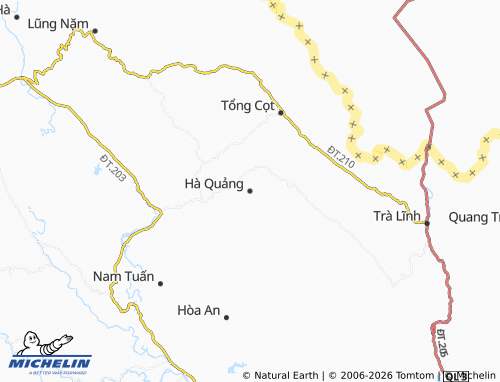 Mapa MICHELIN Mã Ba - ViaMichelin