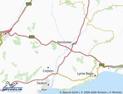 Carte MICHELIN Kilmington - ViaMichelin
