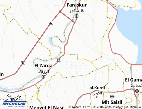 Mapa MICHELIN al-'Arba'een - ViaMichelin