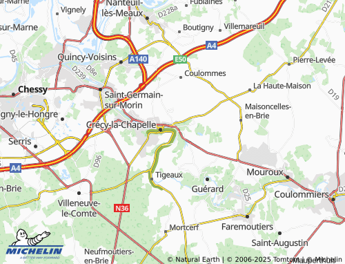 Carte MICHELIN Saint-Martin - ViaMichelin