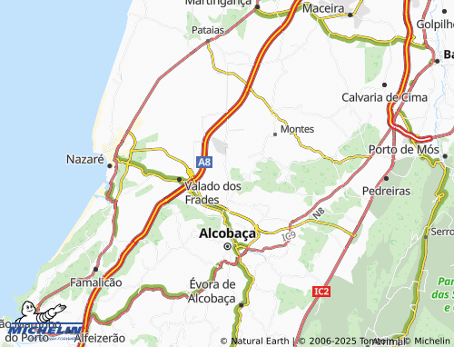 MICHELIN Casalinho map - ViaMichelin