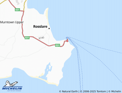 MICHELIN Kilrane map - ViaMichelin