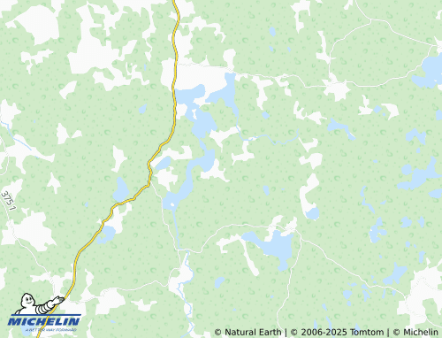 MICHELIN Palosenkulma map - ViaMichelin