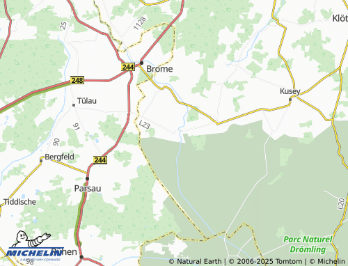 MICHELIN Jahrstedt map - ViaMichelin