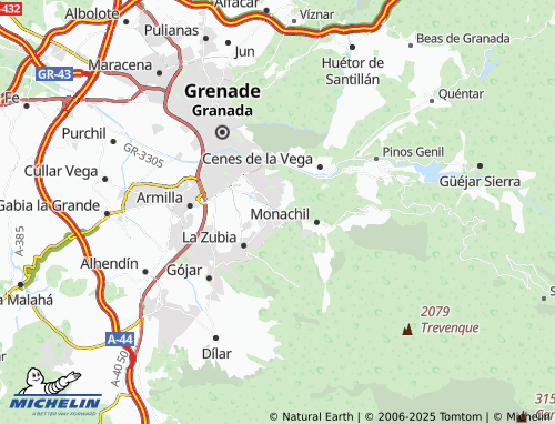 Mapa MICHELIN Barrio de la Vega - ViaMichelin