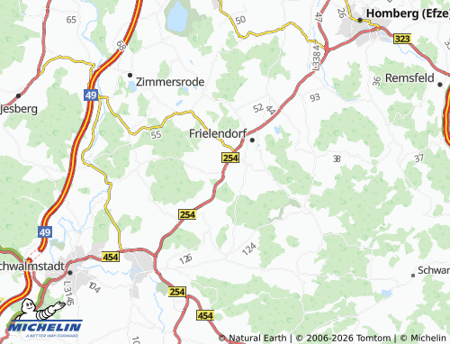 MICHELIN Gebersdorf map - ViaMichelin
