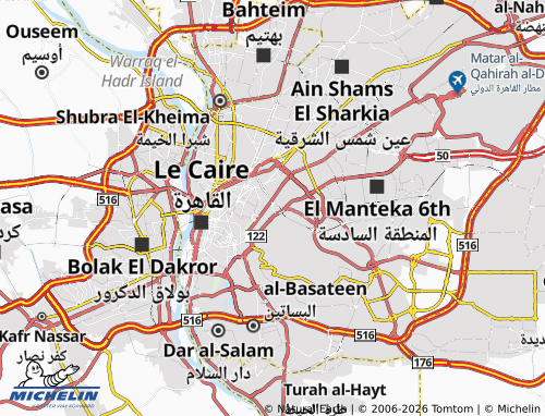 MICHELIN-Landkarte al-Sultan Barqouq - ViaMichelin