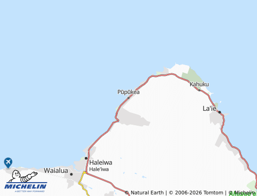 Carte MICHELIN Pūpūkea - ViaMichelin