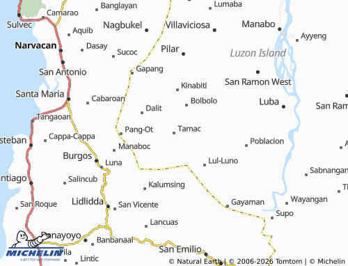 MICHELIN Tamac map - ViaMichelin