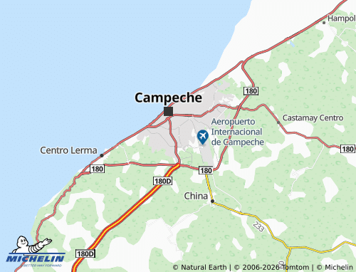 Carte MICHELIN Las Flores - ViaMichelin