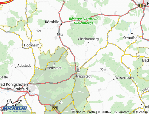 Carte MICHELIN Eicha - ViaMichelin