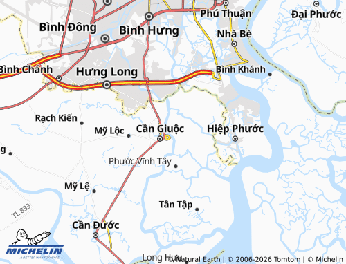 Mapa MICHELIN Phước Lại - ViaMichelin