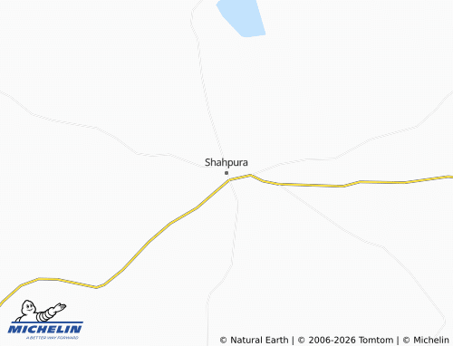 Carte MICHELIN Shahpura - ViaMichelin