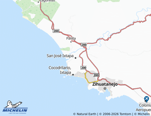 Mappa MICHELIN San José Ixtapa - ViaMichelin