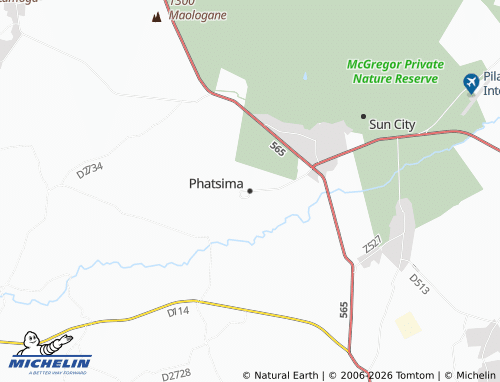 Kaart MICHELIN Phatsima - ViaMichelin