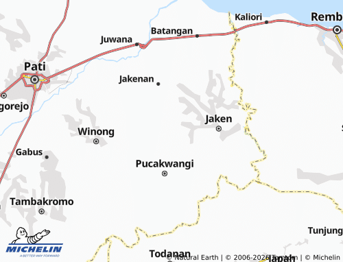 Carte MICHELIN Sokopuluhan - ViaMichelin