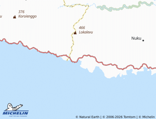 MICHELIN Namboutini map - ViaMichelin