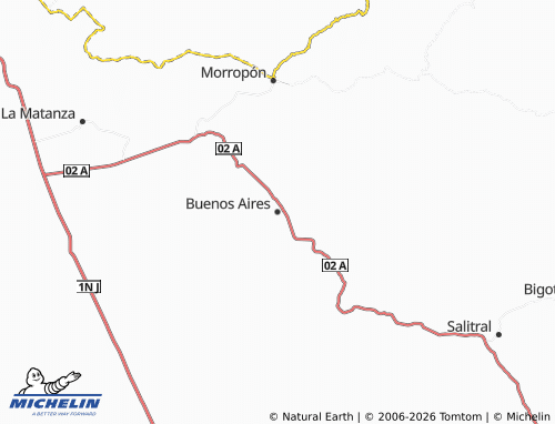 Mapa MICHELIN Buenos Aires - ViaMichelin