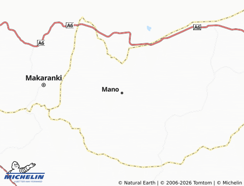 Mappa MICHELIN Mano - ViaMichelin