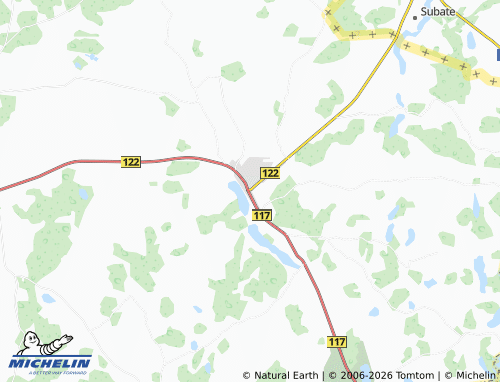 Mappa MICHELIN Obeliai - ViaMichelin