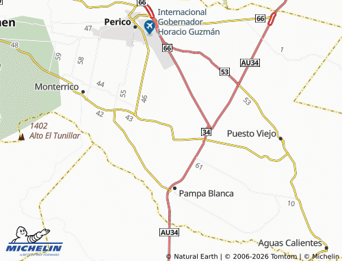 Mapa MICHELIN Los Lapachos - ViaMichelin