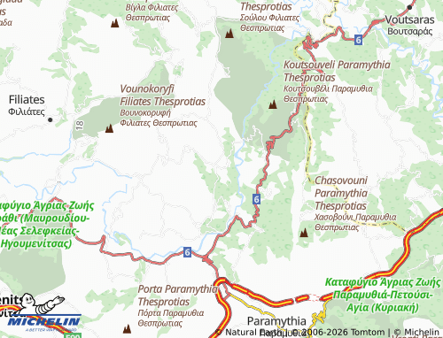 MICHELIN Gola map - ViaMichelin
