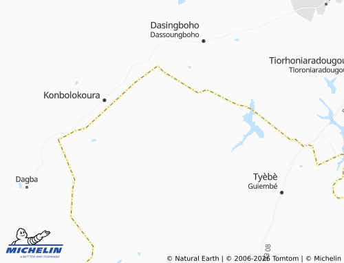 Mapa MICHELIN Kalaha - ViaMichelin