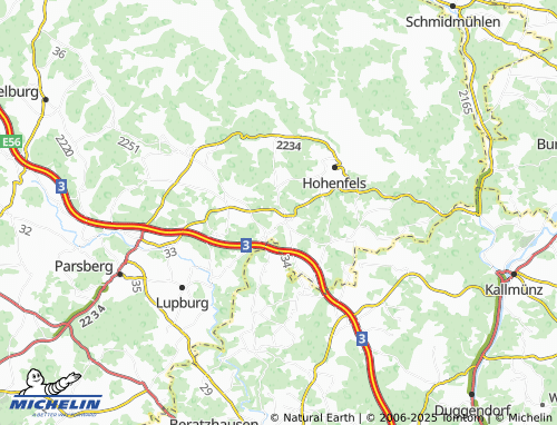 MICHELIN Stetten map - ViaMichelin