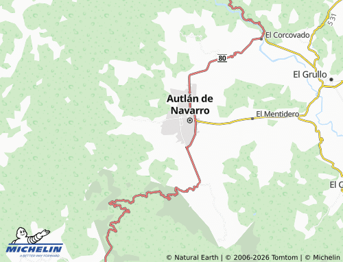 Mappa MICHELIN Ojuelos Las Villas - ViaMichelin