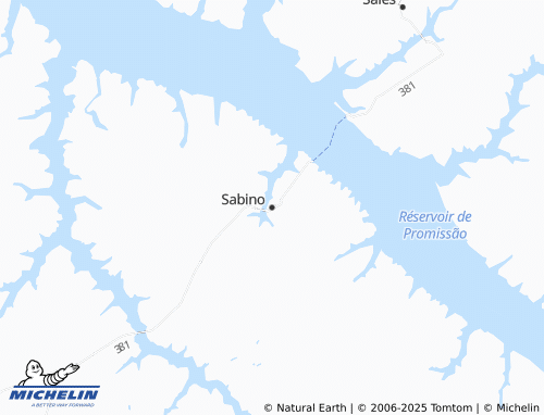 MICHELIN Sabino map - ViaMichelin