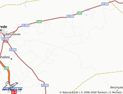 MICHELIN-Landkarte Çukurca - ViaMichelin