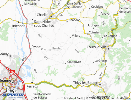 Mapa MICHELIN Boyer - ViaMichelin