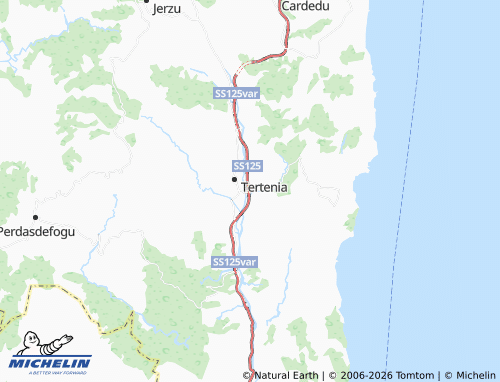 Mapa MICHELIN Is Erriolus - ViaMichelin