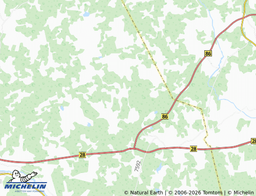 MICHELIN Rättyä map - ViaMichelin
