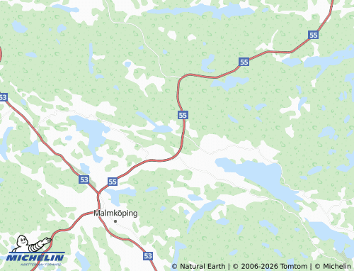 MICHELIN-Landkarte Dunkers Station - ViaMichelin