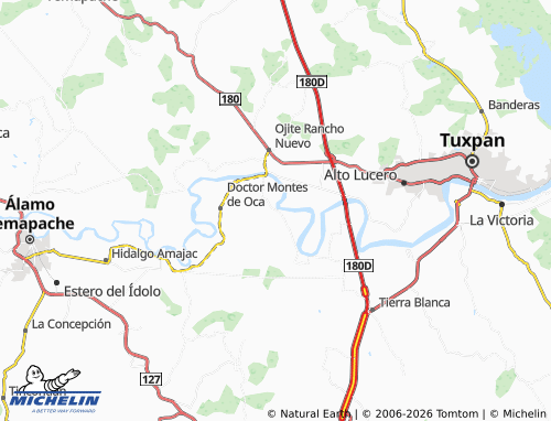Mapa MICHELIN Zacatal - ViaMichelin