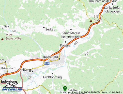 MICHELIN-Landkarte Raßnitz - ViaMichelin