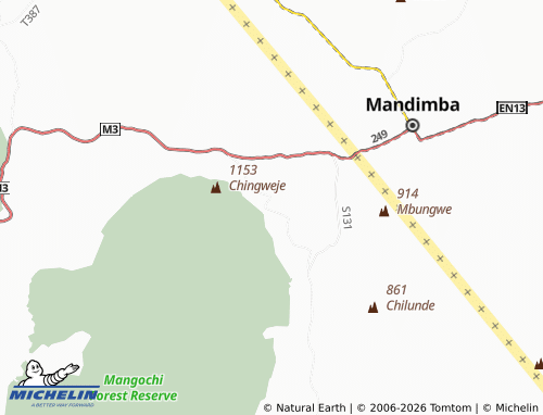 Mappa MICHELIN Luwemba - ViaMichelin