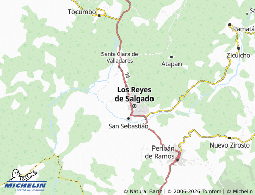 Mapa MICHELIN Las Fuentes - ViaMichelin