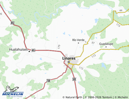 Mappa MICHELIN Vicente Guerrero - ViaMichelin
