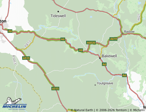 Carte MICHELIN Sheldon - ViaMichelin