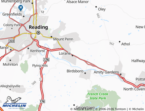 Mappa MICHELIN Lorane - ViaMichelin