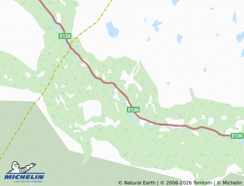 MICHELIN-Landkarte Bjorli - ViaMichelin