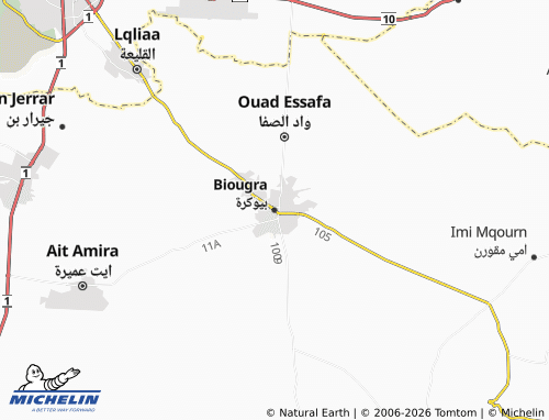 Mapa MICHELIN Bayoukrah - ViaMichelin