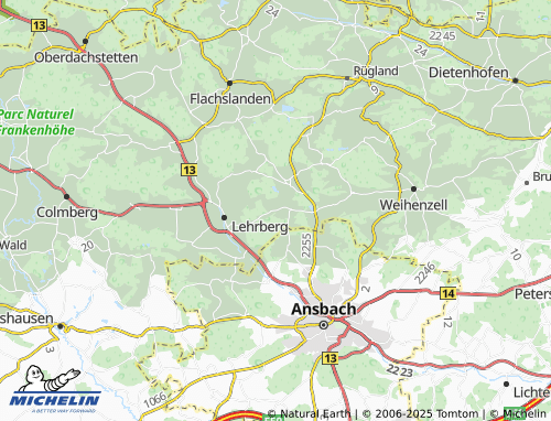 MICHELIN-Landkarte Buhlsbach - ViaMichelin