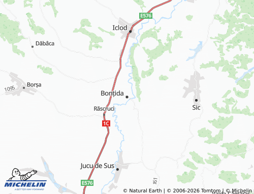 Mappa MICHELIN Bonțida - ViaMichelin