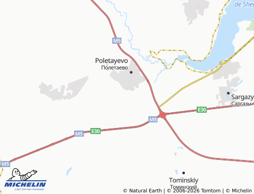 MICHELIN-Landkarte Chipyshevo - ViaMichelin