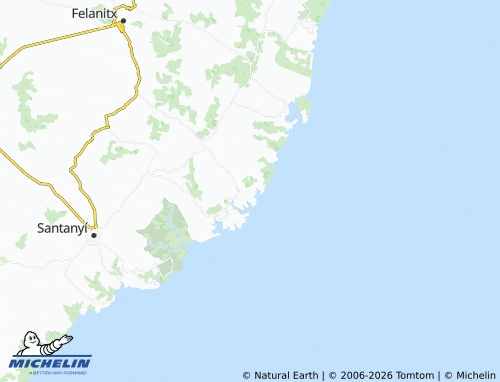 MICHELIN Cala d'Or map - ViaMichelin