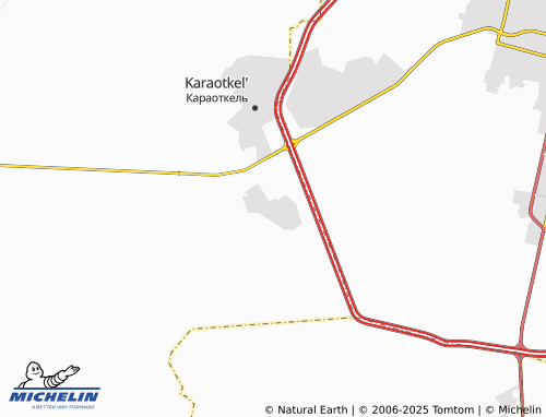 MICHELIN Karazhar map - ViaMichelin